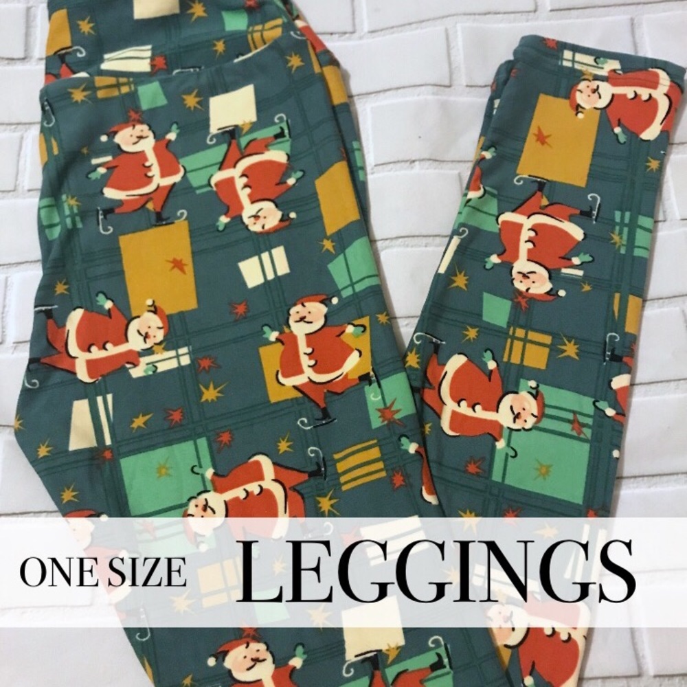 Santa Leggings